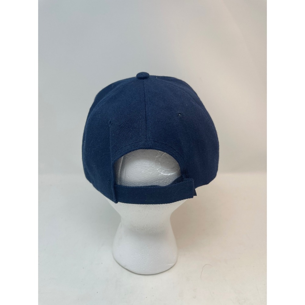 SNCO California Republic Hat Mens OSFM Navy Blue Bear Logo Cap - Picture 3 of 7